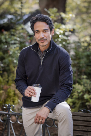 Oakville Half Zip Sweater Men